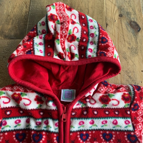 3 for $20 / Floral Fleece Zip-Up (3 M) - Picture 2 of 3